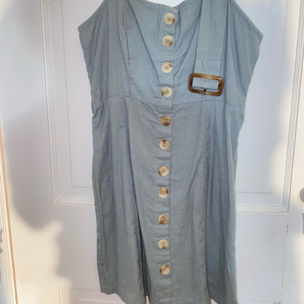 brand new blue tillys dress